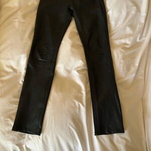 True Religion lambskin pants